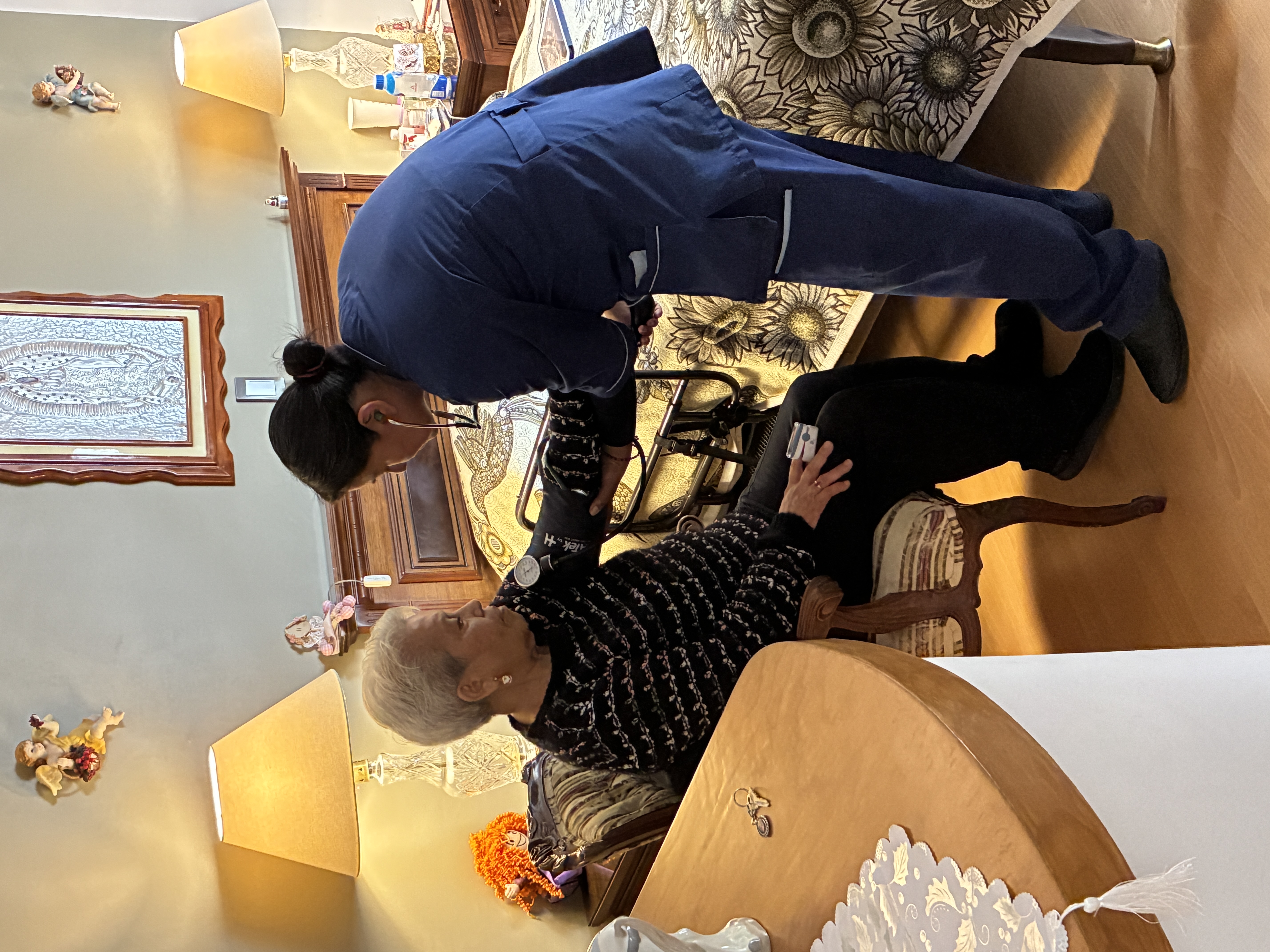 Descansa en una casa de retiro